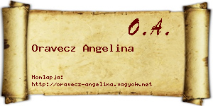 Oravecz Angelina névjegykártya
